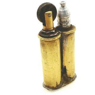 Vintage Brass Petrol Cigarette Lighter 1930 