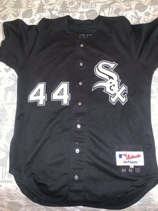 2000 Chicago White Sox Game Worn Issued Jersey Ken Hill Cardinals Expos