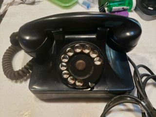 Vintage 1950’s Signal Corps U.  S.  Army Corps Rotary Telephone Tp - 6 - A