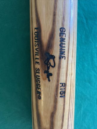 DON BAYLOR Game Issued - Game Louisville Slugger Bat R161 3