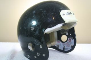 Vtg Adams Adult Football Helmet Black No Mask Jj