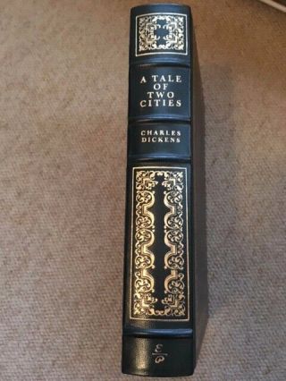 A Tale Of Two Cities Charles Dickens Easton Press Leatherbound Illustrated