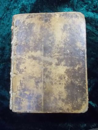 1719 Quarto King James Bible Complete In Contemporary Leather Binding