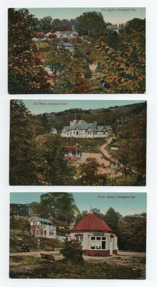 3 Vintage Postcards - Caergwrle Wales - (all Scanned)