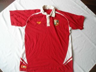 Vintage British And Irish Lions Cotton Traders Rugby Shirt Jersey 2xl