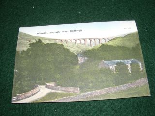 Vintage Postcard Artengill Viaduct Sedbergh Railway Litho Brittain & Wright