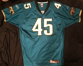 Jacksonville Jaguars 2007 Reebok Team Issued Nfl Jersey Chad Nkang Size 54 Sewn