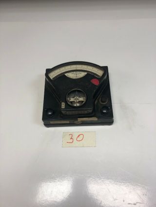 Vintage Weston - D.  C.  Millivoltmeter Model 44324