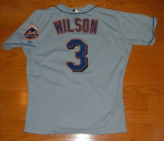 York Mets Vance Wilson Game Worn 2000 Road Jersey (tigers Royals)