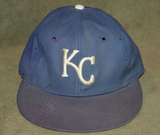 1970s Game Worn Kansas City Royals Hat Cap 7 1/8 Era