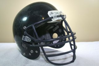 Vtg 2007 Adams Pro Elite Adult Game Worn Football Helmet Sz Large Black 135