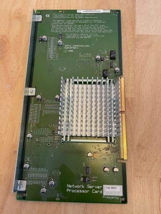 Vintage Apple Network Server Cpu Processor Card 132 Mhz