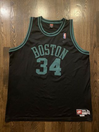 Vintage Nike Paul Pierce 34 Boston Celtics Jersey Size 3xl Xxxl