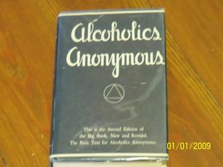 Alcoholics Anonymous Like 1974 2nd Edition 16th Printing Big Book,  Odj