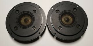 Phillips Vintage Soft Dome Tweeters 8 Ohm Pair (2) Ad0160 T8