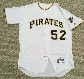 ANDERSON size 48 52 2018 Pittsburgh Pirates game jersey home white MLB hol 2