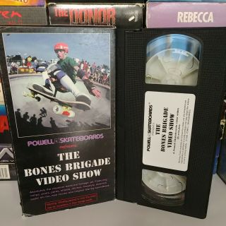 Powell Skateboards Presents The Bones Brigade Video Show Vhs 1984 Tony Hawk Vtg