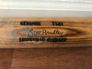Scott Bradley Game Baseball Bat York Yankees Seattle Mariners