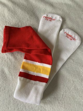 Nfl 2010 Kansas City Chiefs - Team Issued Uniform Socks - Reebok