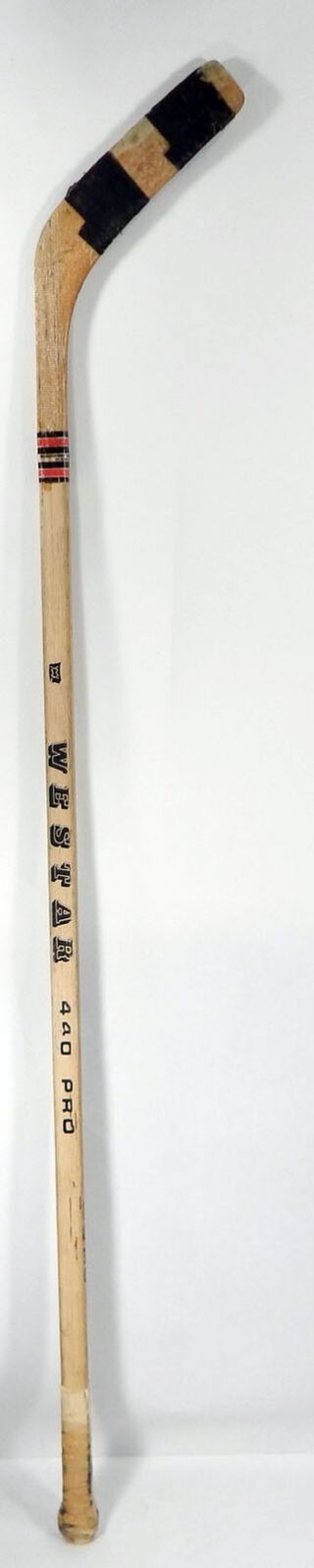 1972 - 73 Westminster Bruin Emile Demoissac 10 Game Brown Hockey Stick