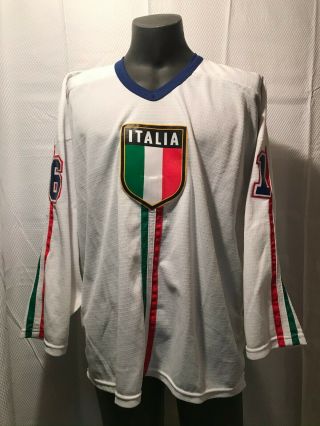 2000 - 2002 Team Italy Game Worn Men 