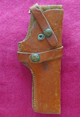 Vintage Brauer Bros St Louis H3 Leather Holster