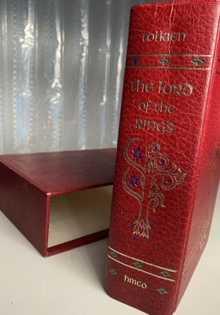 Jrr Tolkien The Lord Of The Rings 1966 Leather Bound Collector 