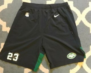 Nike Onfield York Jets Player Team Issued Game Worn Shorts Size L