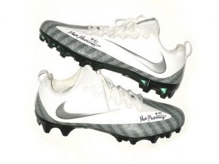 Matt Morrissey Game Issued Signed Michigan State Spartans Nike Vapor Cleats - 12