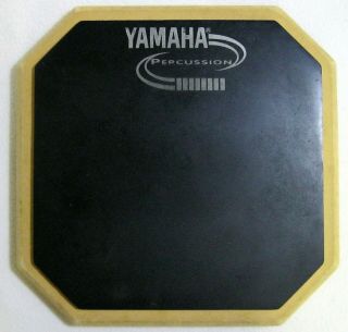Vintage Yamaha Percussion 8 " Snare Drum Practice Pad Wood Rubber Good - Rare