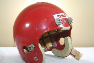 Vtg Riddell Nos Pac 44 Football Helmet Size Small Kansas City Chiefs Project D