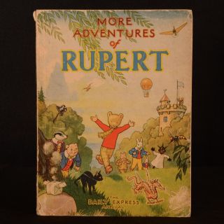 1947 More Adventures Of Rupert The Daily Express Annual Illustrated Colour