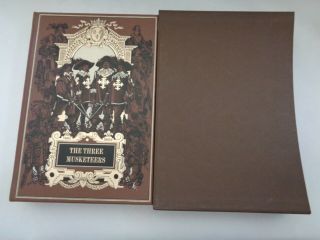 2001 Alexandre Dumas The Three Musketeers Folio Society In Slipcase Plates