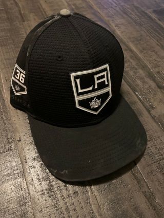 Los Angeles Kings Jack Campbell 36 Game Used/worn Team Issued Fanatics Hat
