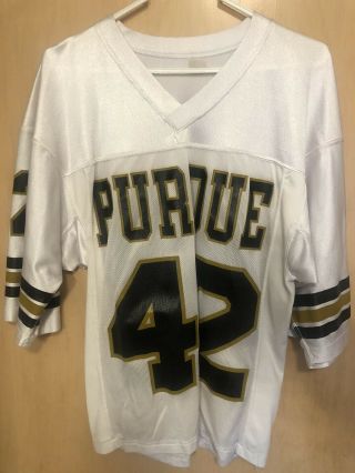 Authentic Vintage Game Worn Purdue Football Jersey 1988