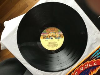 VINTAGE 1976 KISS ROCK AND ROLL OVER LP NBLP - 7037 CASABLANCA VINYL ROCK RECORD 2
