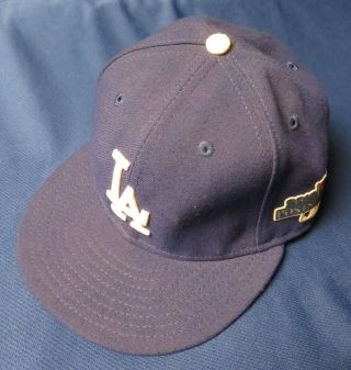 J.  P.  HOWELL Team Issued LOS ANGELES DODGERS Blue 2013 POSTSEASON Playoff HAT Cap 2