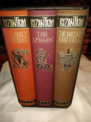 Folio Society Byzantium - Three Volume Set With Slip Case