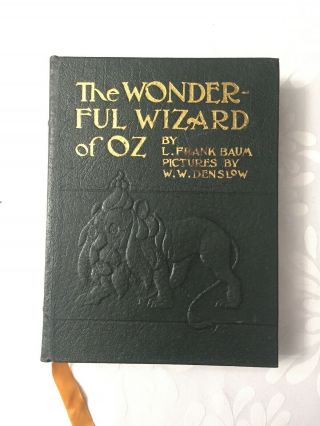The Wonderful Wizard Of Oz L.  Frank Baum Easton Press Leather Hc