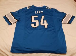 Deandre Levy 54 Detroit Lions Nike On Field Nfl Jersey Nwt Size " Xl "