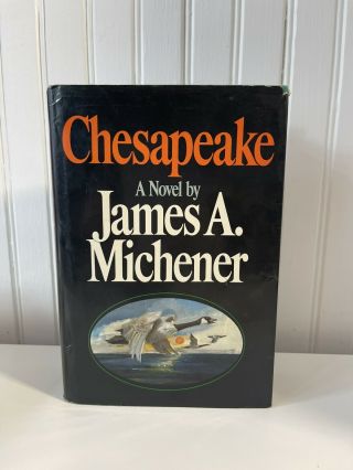 Chesapeake By James A.  Michener Hardcover Vtg 1978 Random House