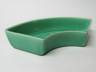 Vintage Stamped Fiesta Ware Relish Tray Side Insert Green