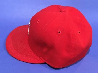TUIVAILALA SIZE 7 1/4 2015 CARDINALS RED GAME HAT CAP MLB HOLOGRAM 2