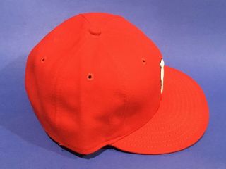 TUIVAILALA SIZE 7 1/4 2015 CARDINALS RED GAME HAT CAP MLB HOLOGRAM 3