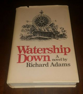 Watership Down By Richard Adams Hardcover - 1st Edition 1972