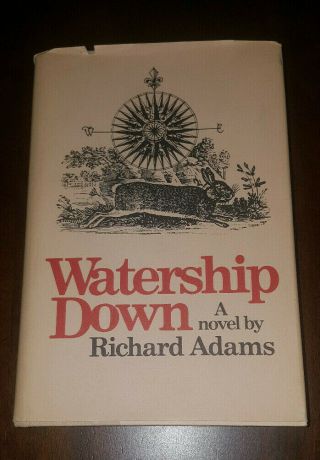 Watership Down By Richard Adams Hardcover - 1st Edition 1972 2
