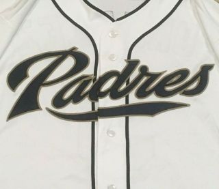 GONZALEZ size 44 3 2014 San Diego Padres game jersey issued home white JC Patch 3