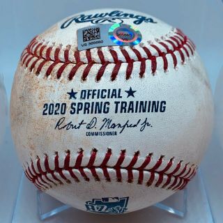 Chicago Cubs Vs White Sox 2020 Spring Training Az Logo Mlb Game Baseball