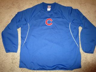 Manager Dale Sveum Chicago Cubs Mlb Majestic Game Worn Jersey Xl