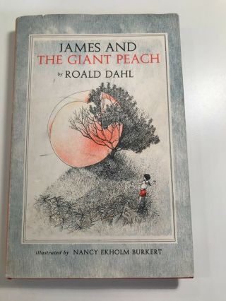 James And The Giant Peach 1st Edition 2nd State Colophon Roald Dahl 1961 Book